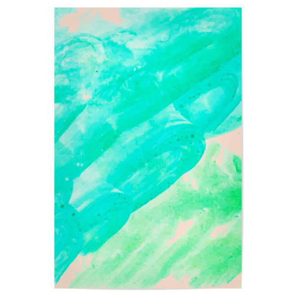 Poster "Tropical Souvenir" artboxONE - Abstrakt,Marmor