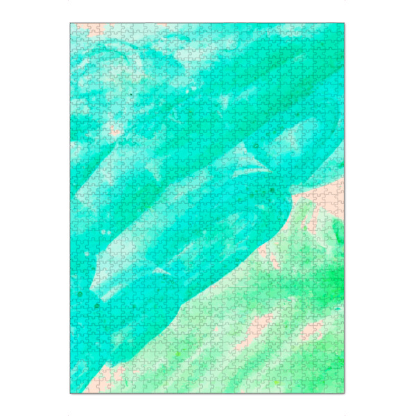 Puzzle Ravensburger "Tropical Souvenir" artboxONE - Abstrakt,Marmor