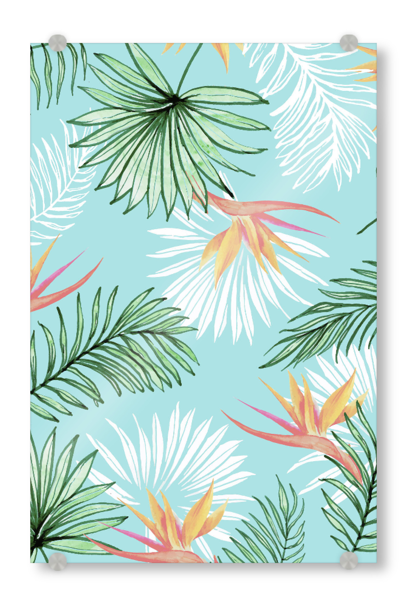 Acrylglasbild "Tropic Palm" artboxONE - Natur,Floral