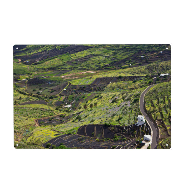 Holzbild "Mirador de Haria auf Lanzarote" artboxONE - Natur,Reise,Reise / Länder