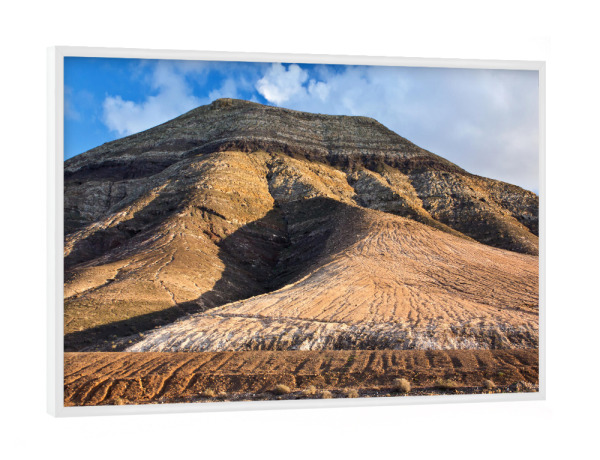Poster mit weißem Rahmen "Berglandschaft Lanzarote" artboxONE - Natur,Reise,Reise / Länder