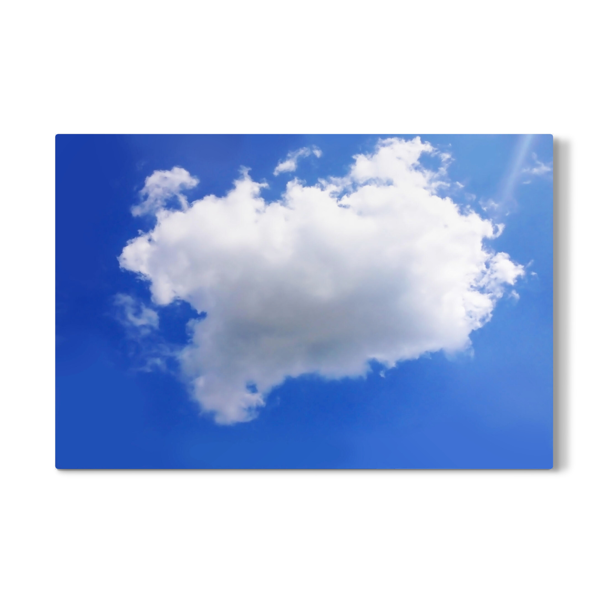 Galerie-Print "Große weisse Wolke" 75x50 cm artboxONE