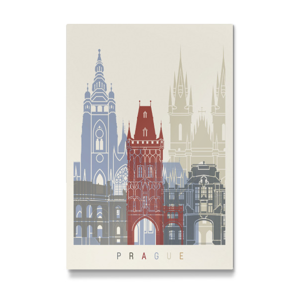 Galerie-Print "Prague skyline-b" 30x20 cm artboxONE