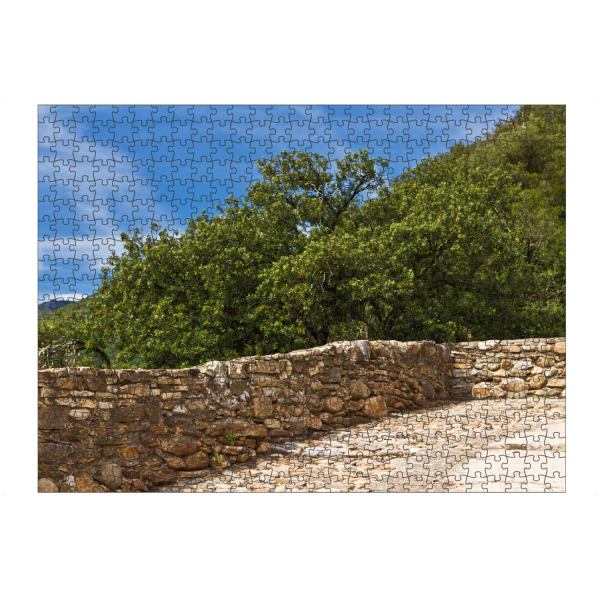 artboxONE Puzzle "Steinmauer in Südfrankreich" artboxONE - Natur,Reise,Reise / Länder