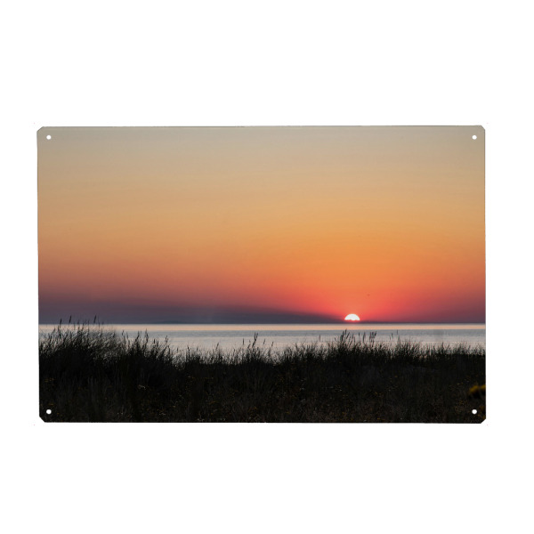 Holzbild "Erstes Licht" artboxONE - Natur,Reise - Ostsee,Sonnenaufgang,Licht,Sonne,Meer,Sun,Sonlight,Sea,Light