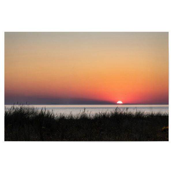 Poster "Erstes Licht" artboxONE - Natur,Reise - Ostsee,Sonnenaufgang,Licht,Sonne,Meer,Sun,Sonlight,Sea,Light