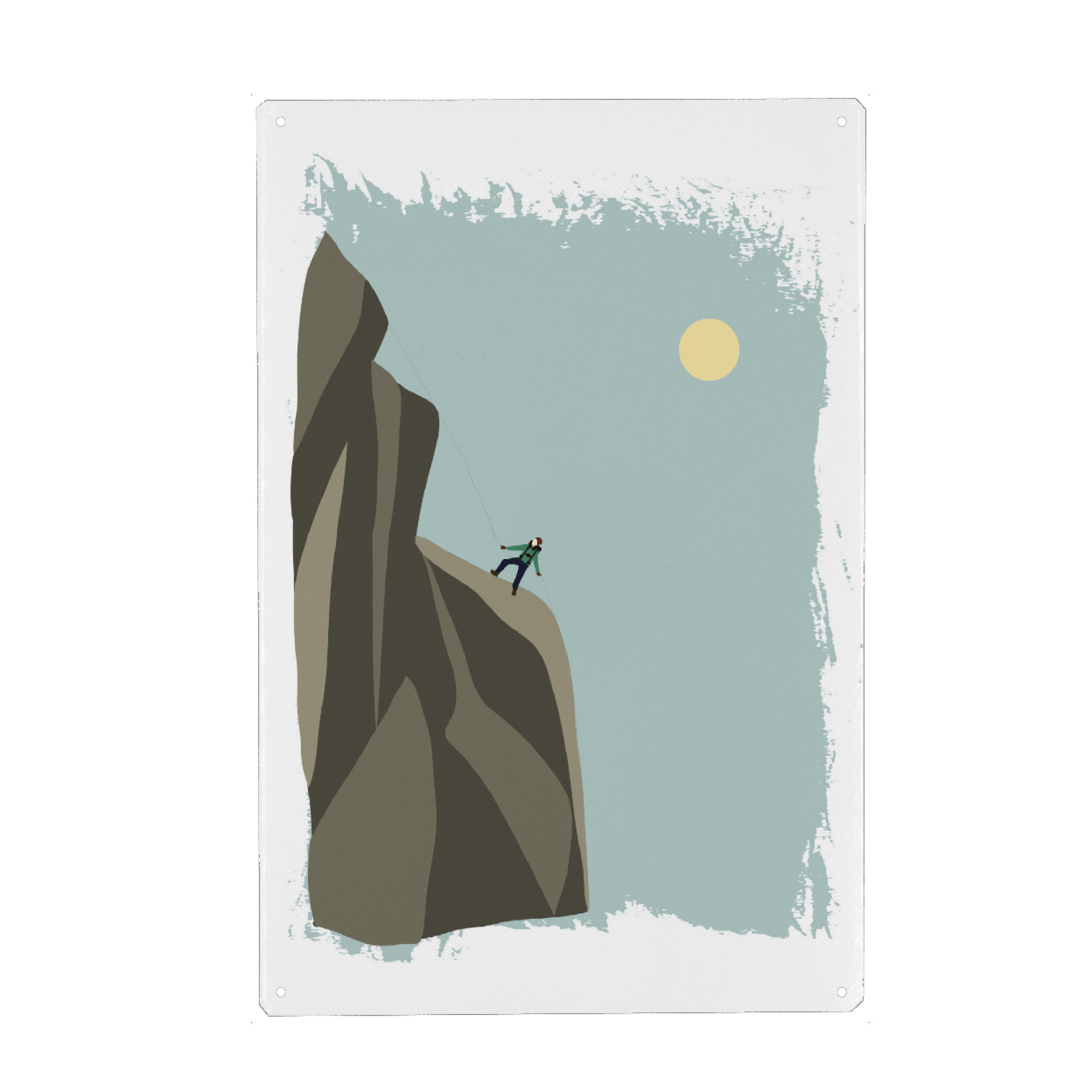 Holzbild "Achiever" artboxONE - Abstrakt,Sport / Motivation