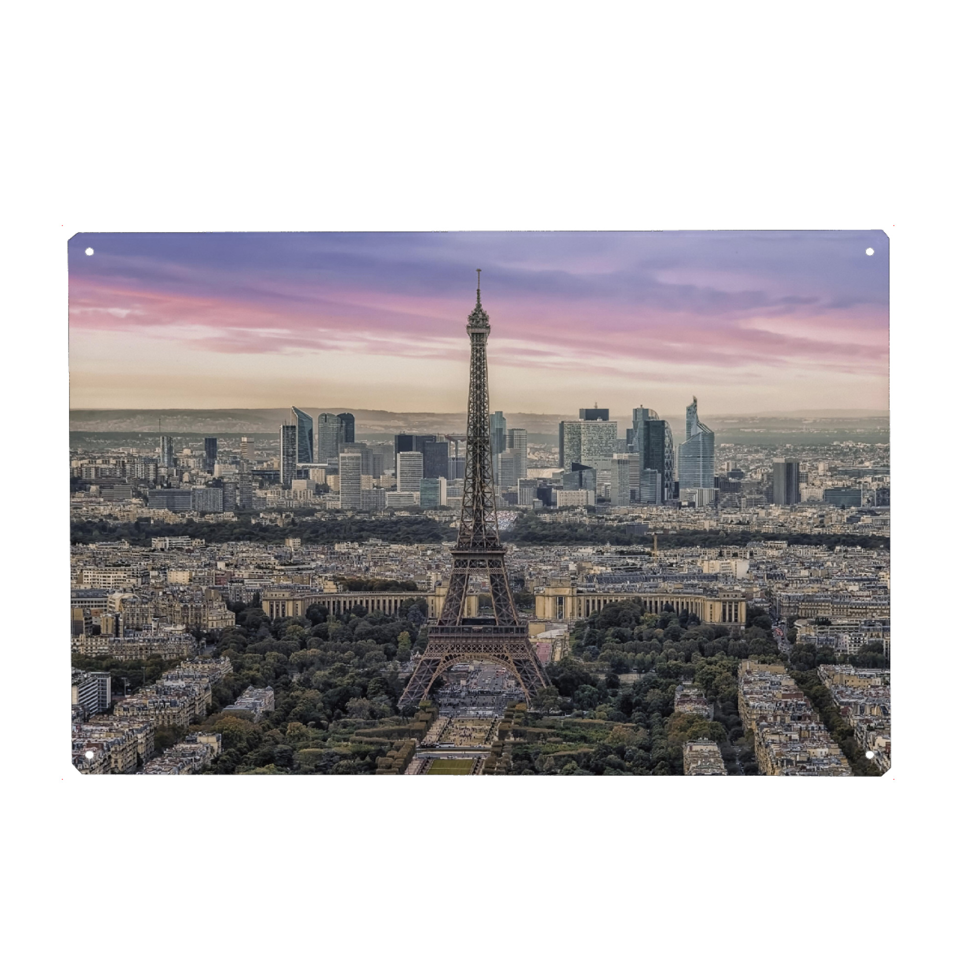 Metall Poster "The beauty of Paris" artboxONE - Städte,Reise,Architektur,Städte / Paris,Reise / Länder