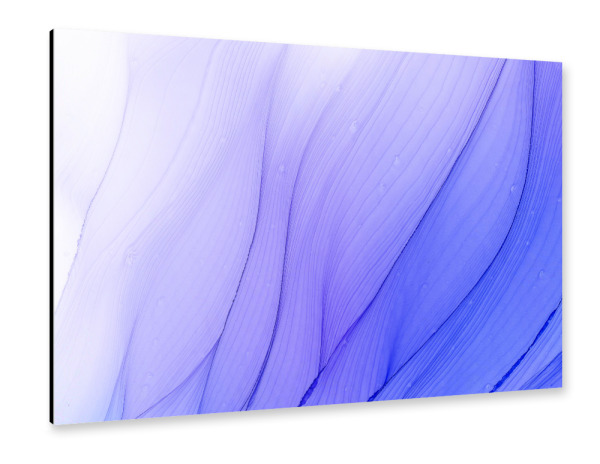 Alu-Dibond "Purple Fire" 30x20 cm artboxONE