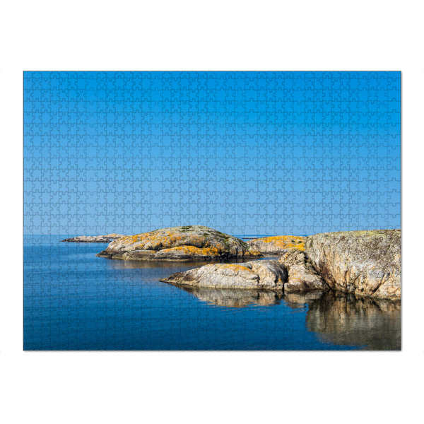 Puzzle Ravensburger "Wetterinseln mit Felsen" artboxONE - Natur,Reise,Reise / Strand und Meer,Reise / Länder