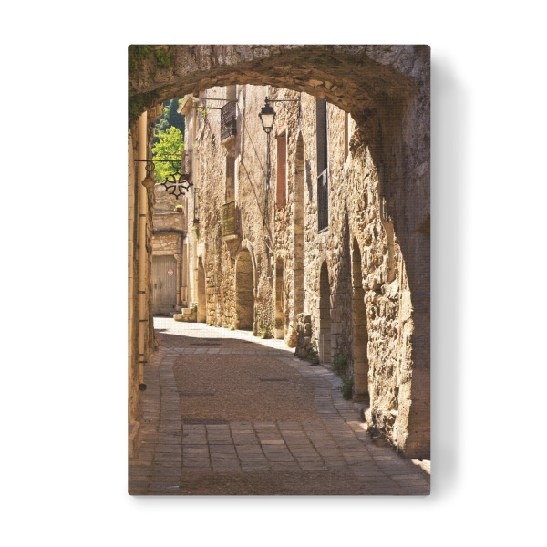 Leinwandbild "Alte Gasse in Südfrankreich" artboxONE - Reise,Architektur,Reise / Länder