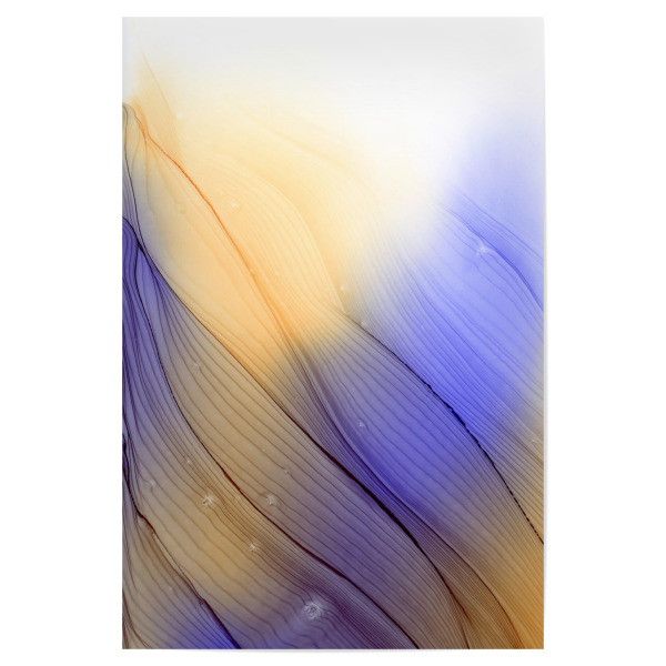 Poster "Waterfall - Light - Art" artboxONE - Abstrakt