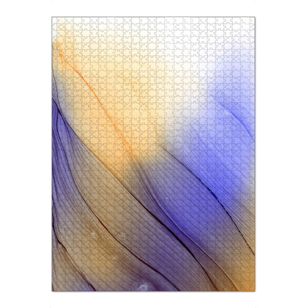 Puzzle Ravensburger "Waterfall - Light - Art" artboxONE - Abstrakt