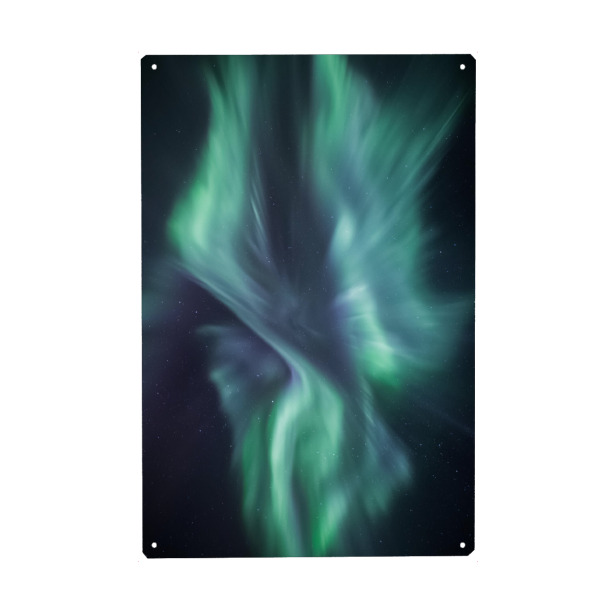 Holzbild "Dancing Light" artboxONE - Natur,Galaxy