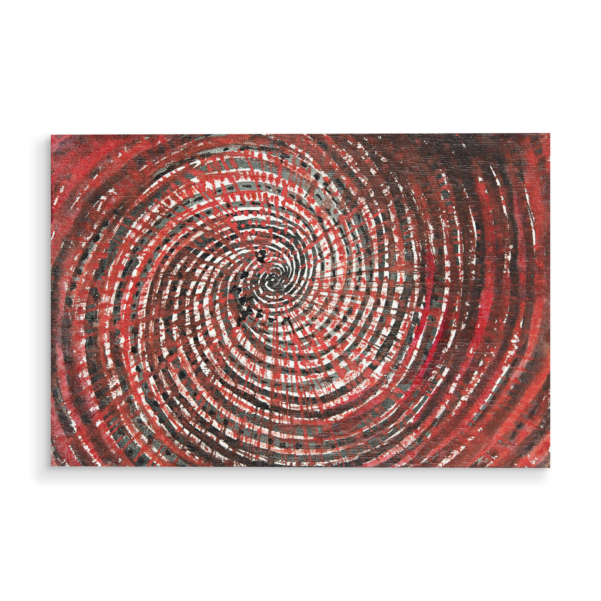 Holzbild "Blumen und Bäume" artboxONE - Abstrakt,Geometrie - Hilma af klint (1862-1944),Kunst,Malerei,Gemälde,Abstract,Abstrakt