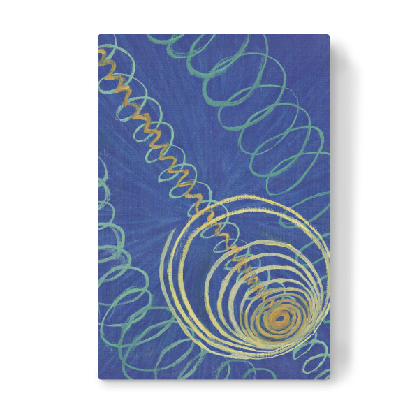 Leinwandbild "Das Urchaos - Hilma af Klint" artboxONE - Abstrakt,Geometrie