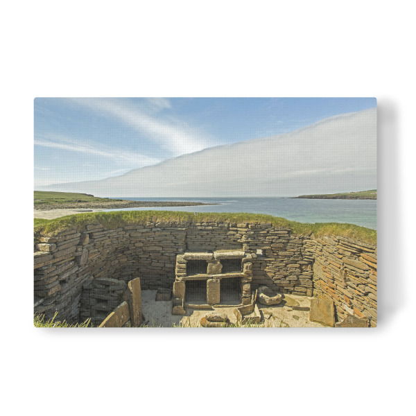 Leinwandbild "Schottland - Orkney - Skara Brae" artboxONE - Reise,Architektur,Reise / Strand und Meer,Reise / Länder