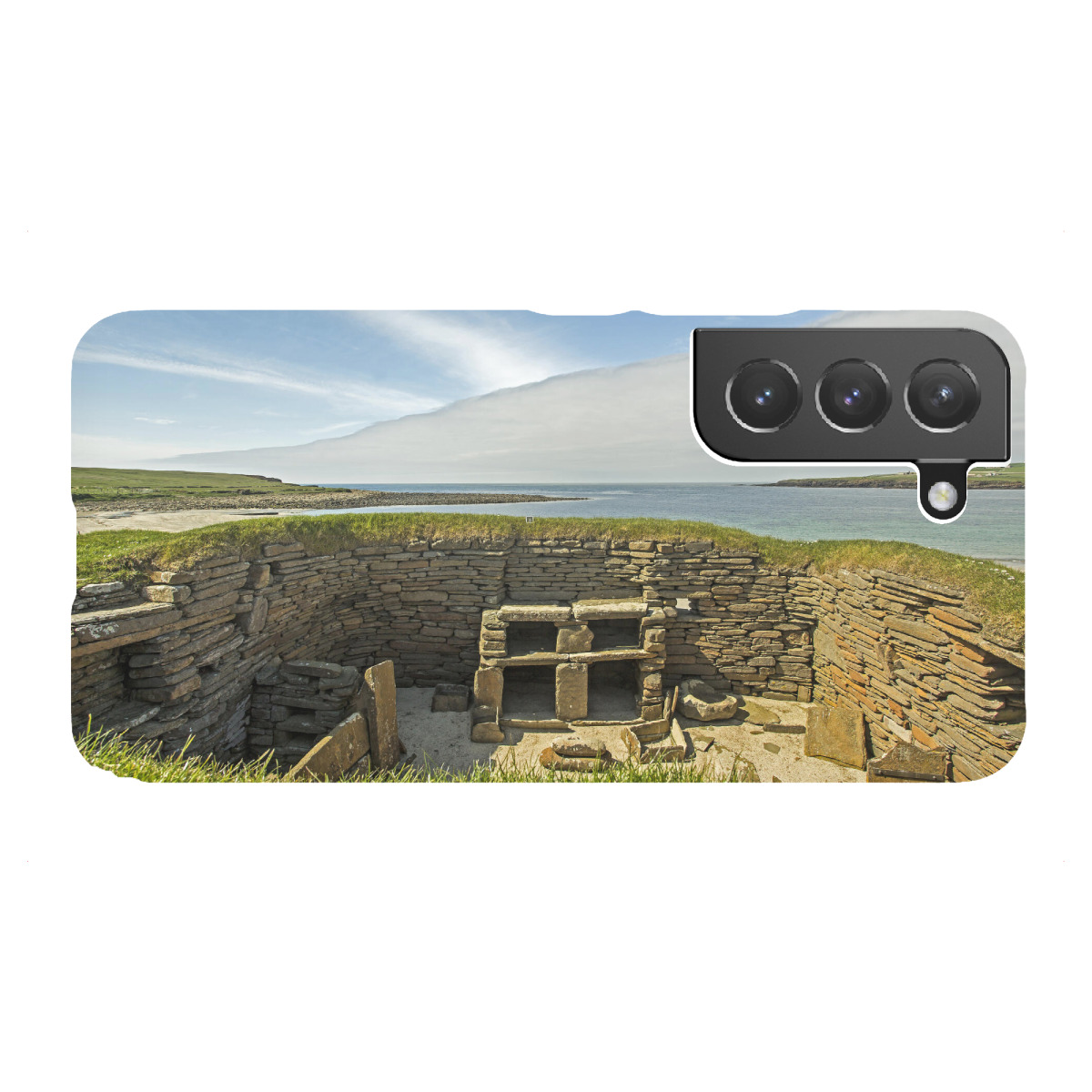 "Schottland - Orkney - Skara Brae"für Samsung Galaxy - Premium-Case Handyhülle artboxONE