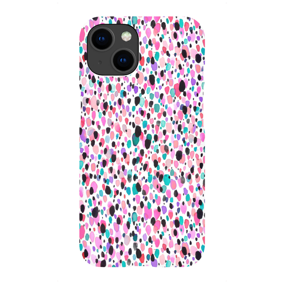 "Tierhaut Aquarell Pink"für iPhone - Premium-Case Handyhülle artboxONE