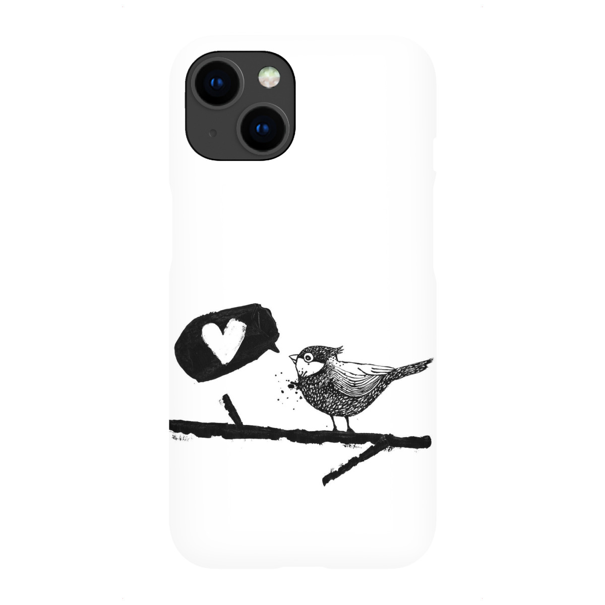 "Vogelgezwitscher"für iPhone - Premium-Case Handyhülle artboxONE