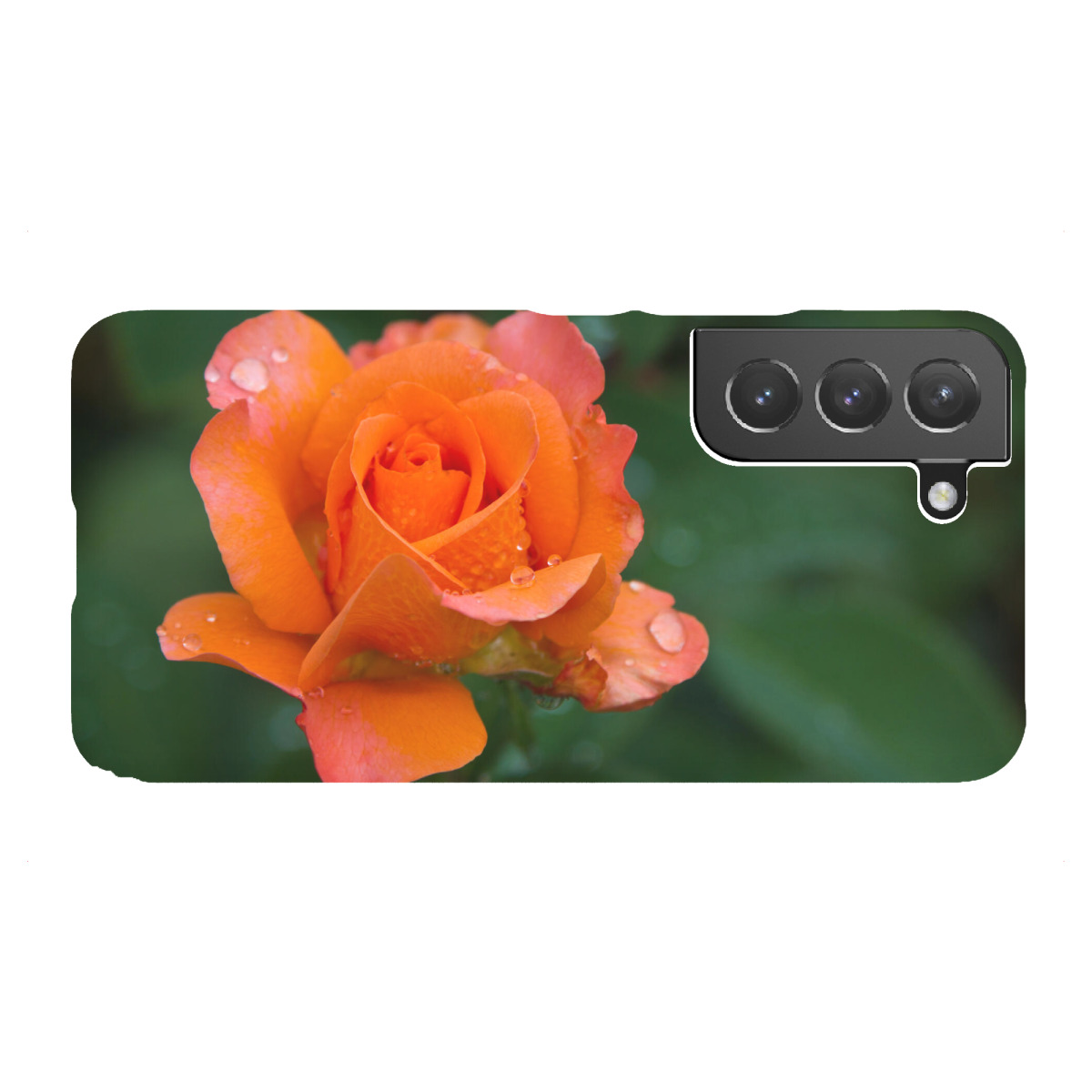 Samsung Galaxy "Rose orangefarben" Premium-Case Handyhülle artboxONE