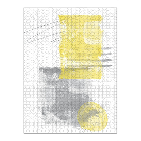 Puzzle Ravensburger "Aquarell-Formen Farbspiel" artboxONE - Abstrakt