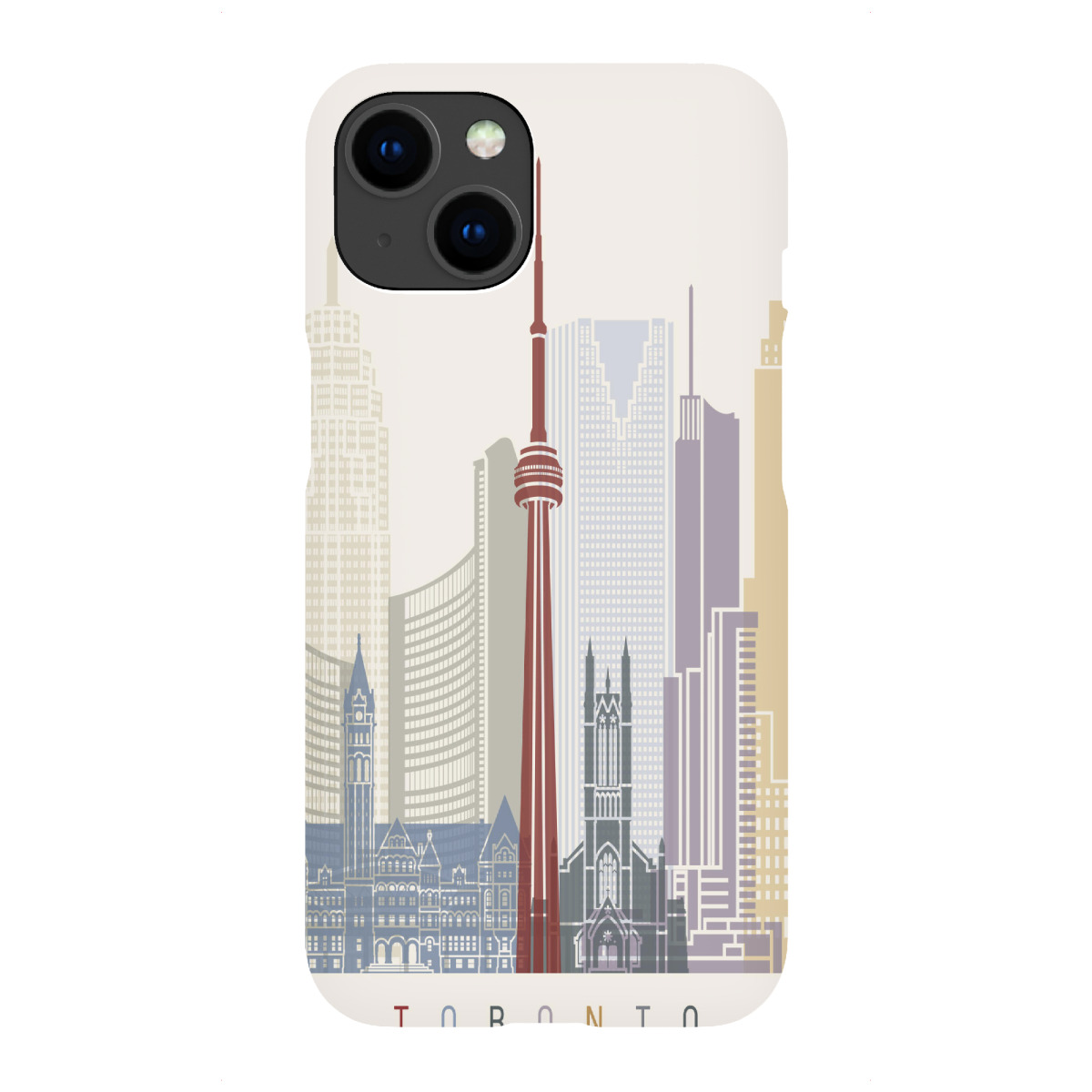 iPhone "Toronto skyline" Premium-Case Handyhülle artboxONE