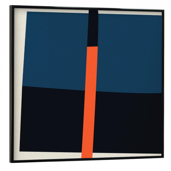 Poster mit schwarzem Rahmen 30x30 cm "Minimal Abstract A" artboxONE - Abstrakt,Geometrie