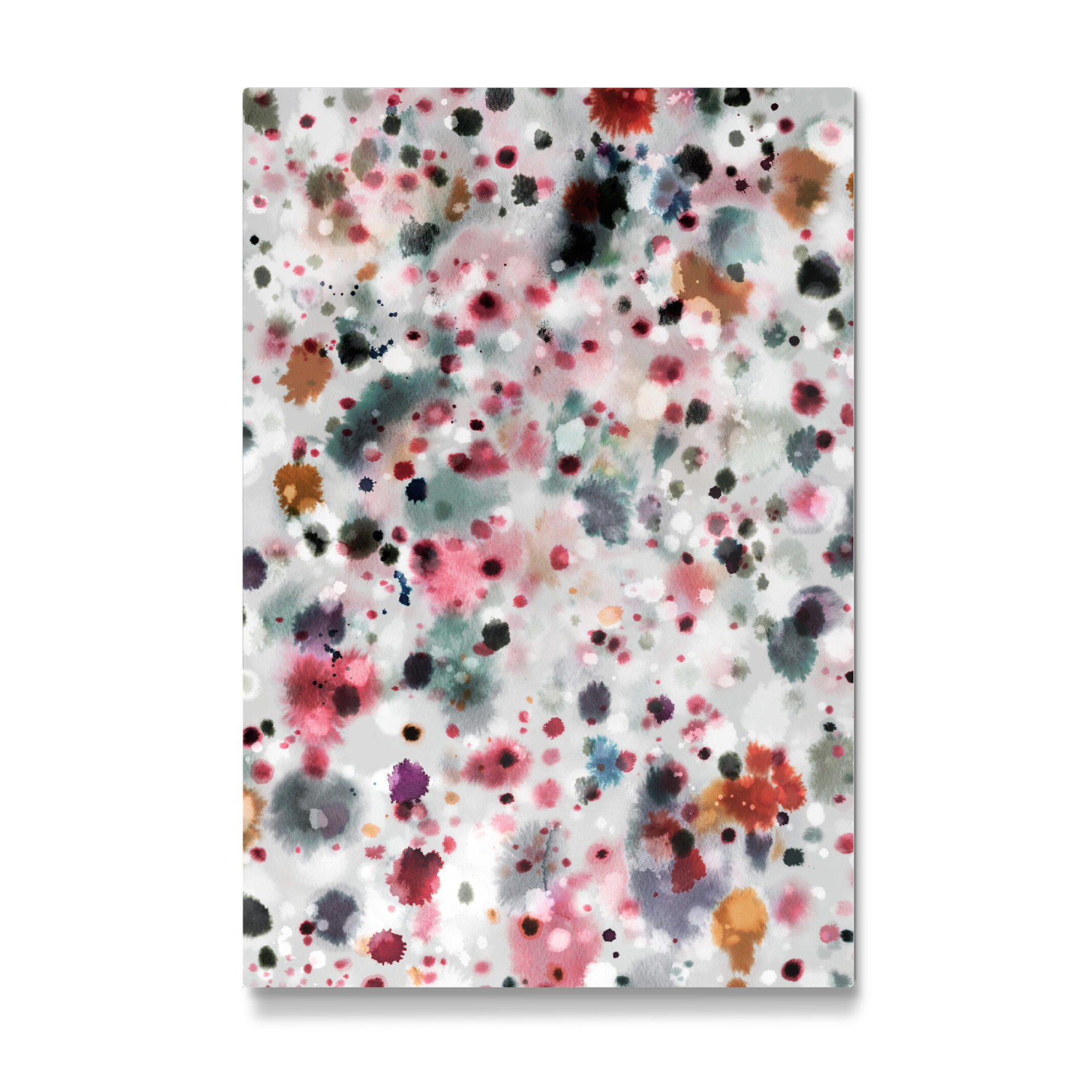 Galerie-Print "Abstract Watercolor Spots Red" 75x50 cm artboxONE