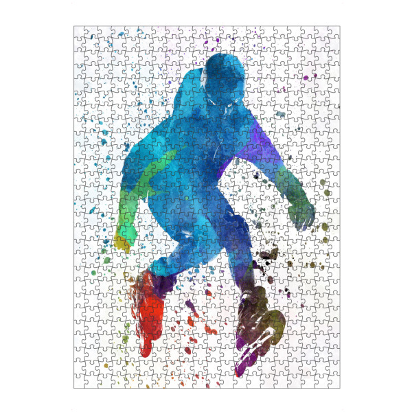 Puzzle Ravensburger "Man roller skater inline" artboxONE - Sport