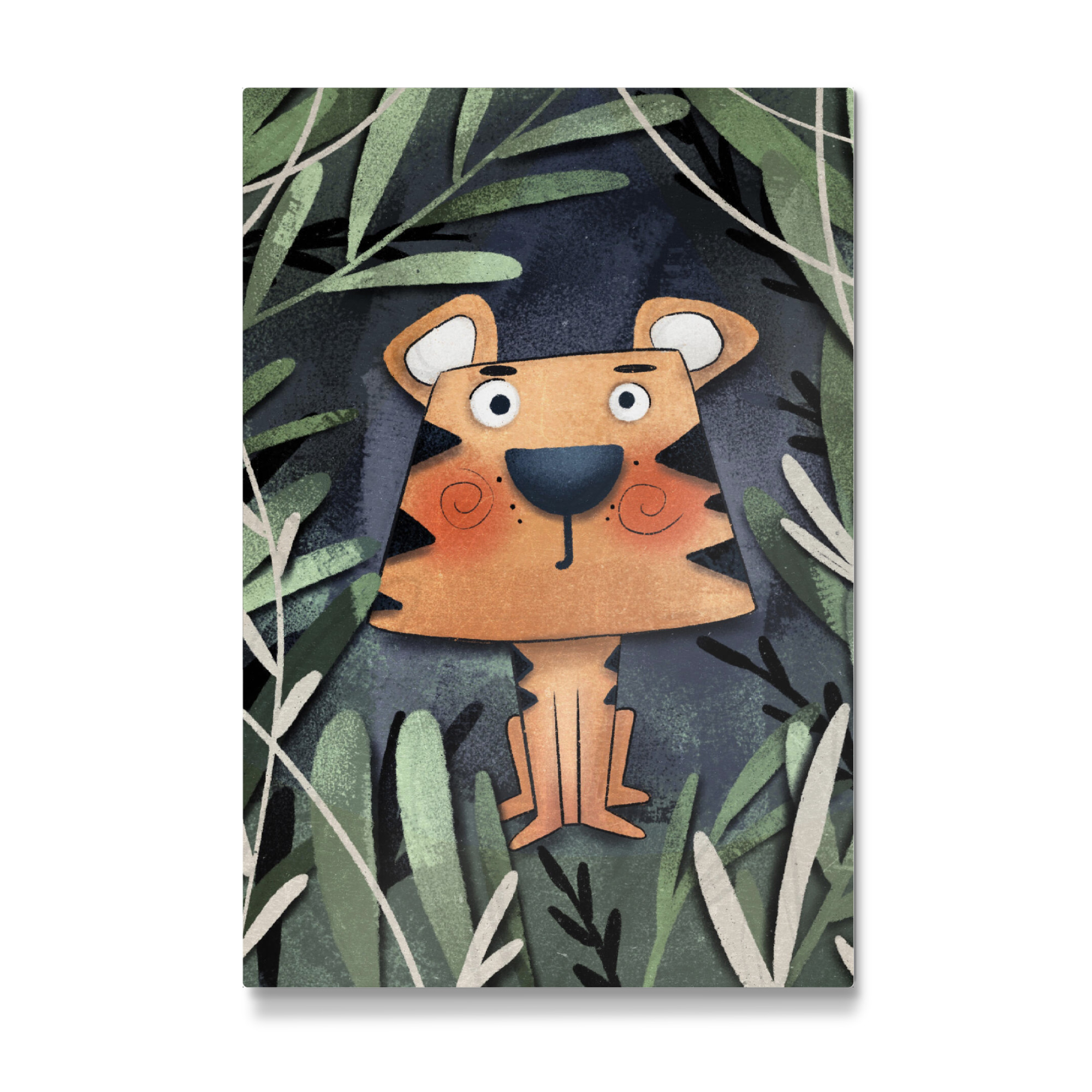 Galerie-Print "Nelli Suneli - Dschungel Löwe" 75x50 cm artboxONE