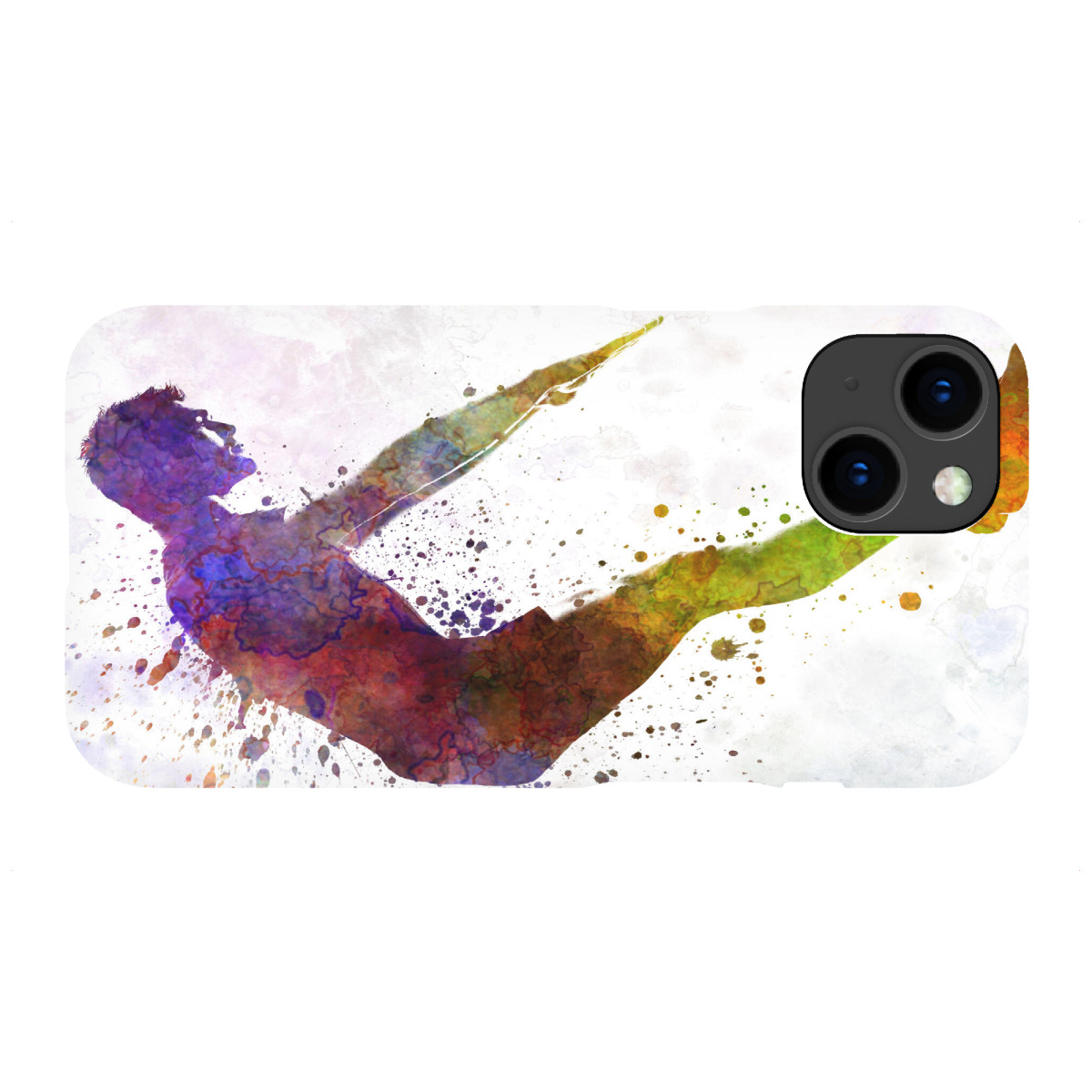 "Man exercising workout fitness"für iPhone - Premium-Case Handyhülle artboxONE