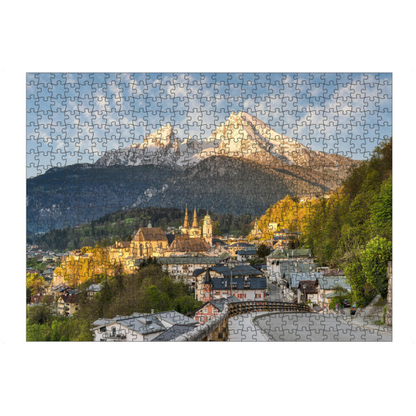 Puzzle Ravensburger "Berchtesgaden am Morgen" artboxONE - Städte,Natur,Reise