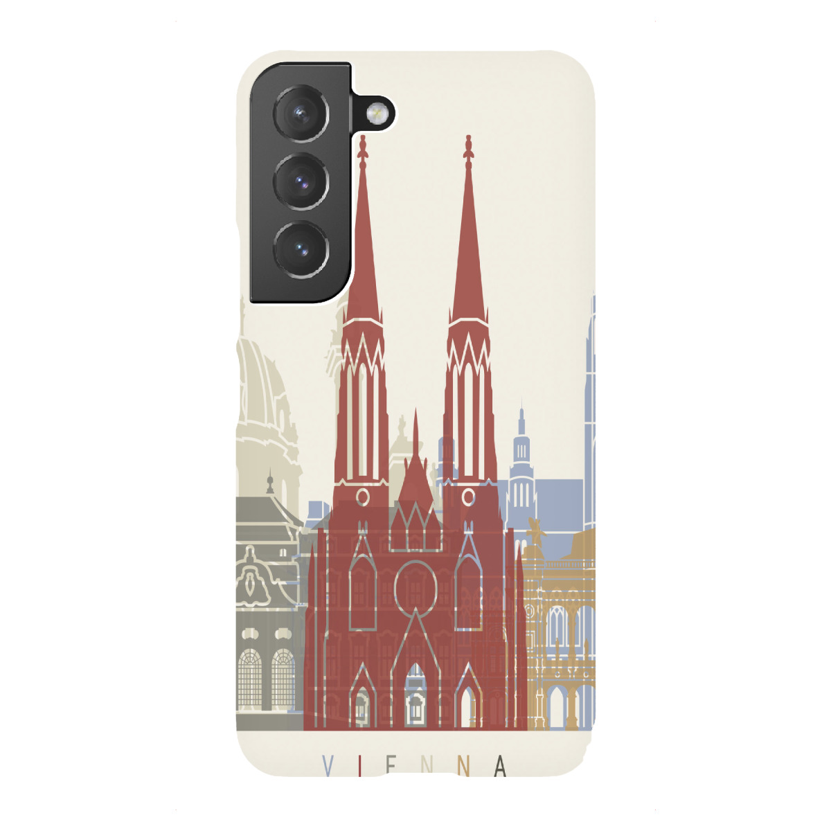 "Vienna skyline-b"für Samsung Galaxy - Premium-Case Handyhülle artboxONE