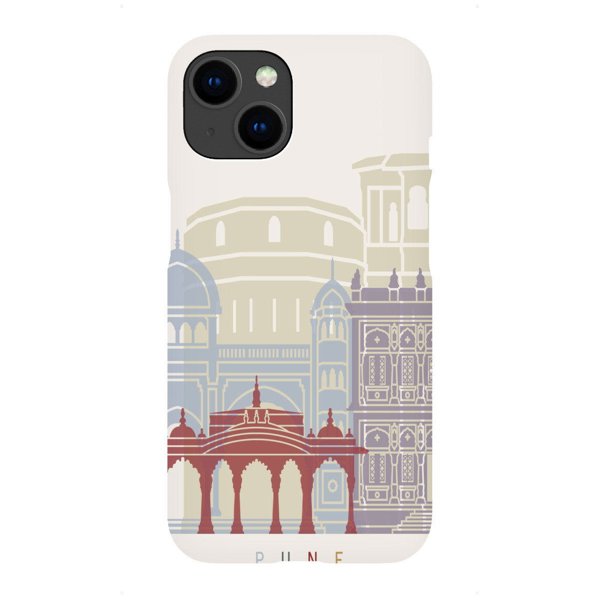 "Pune skyline"für iPhone - Premium-Case Handyhülle artboxONE