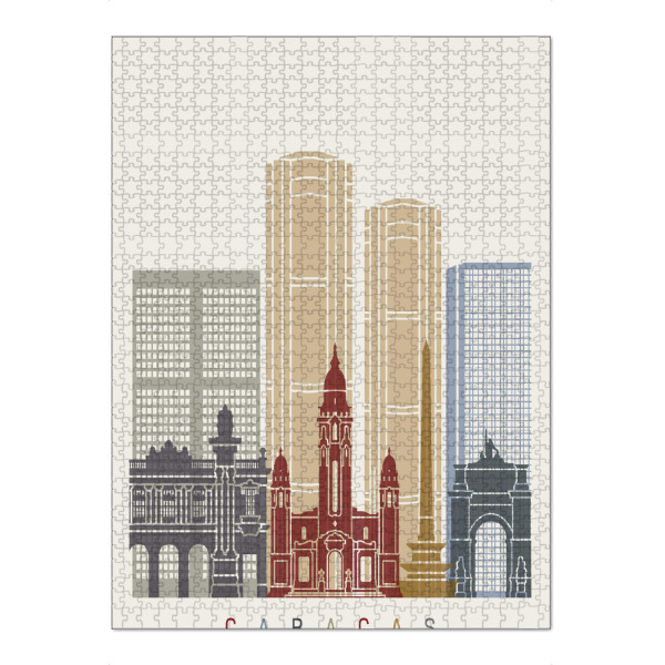 Puzzle Ravensburger "Caracas skyline" artboxONE - Städte,Architektur