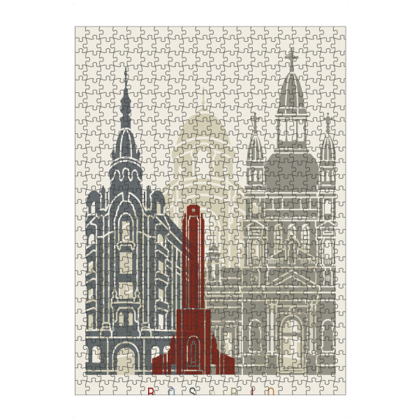 Puzzle Ravensburger "Rosario skyline" artboxONE - Städte,Architektur