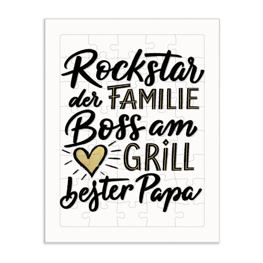Papa, Rockstar der Familie