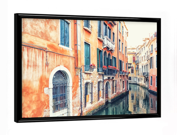 Poster mit schwarzem Rahmen "Secret Venice" artboxONE - Städte,Reise,Architektur,Städte / Venedig,Reise / Länder