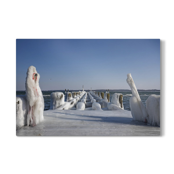 Galerie-Print "Ein Wintertag in Travemünde" 30x20 cm artboxONE