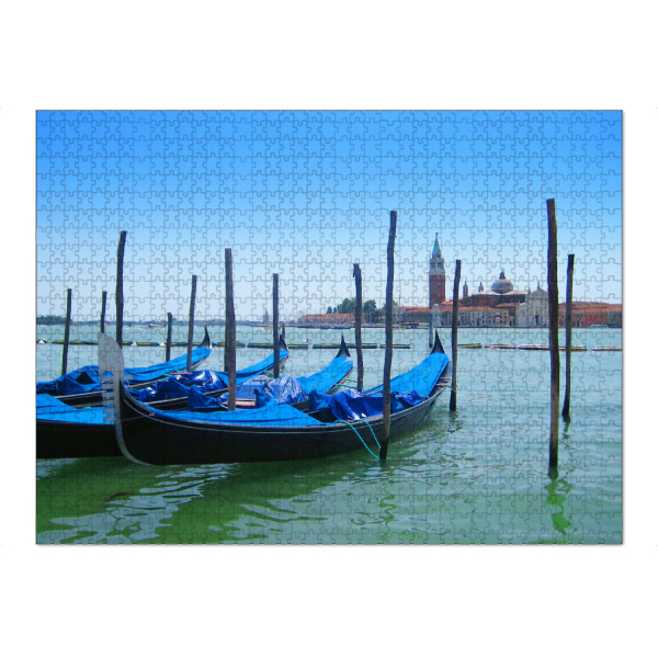 Puzzle Ravensburger "Gondeln in Venedig" artboxONE - Natur,Reise / Strand und Meer,Städte / Venedig