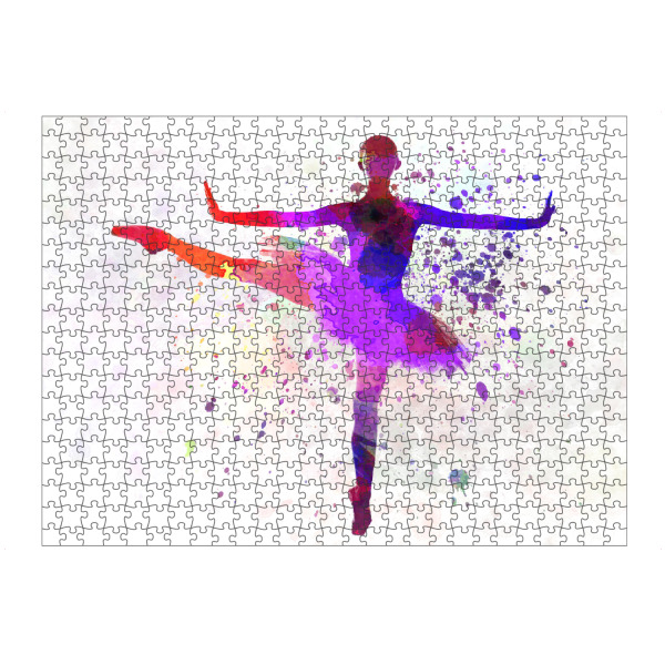 Puzzle Ravensburger "Ballet dancer-j" artboxONE - Sport