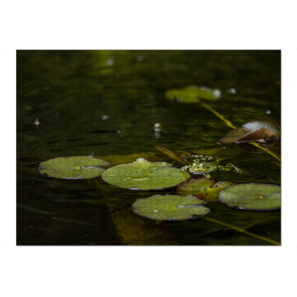 Puzzle Ravensburger "Bath Time" artboxONE - Natur,Floral,Für Kinder,Tiere,Für Papa