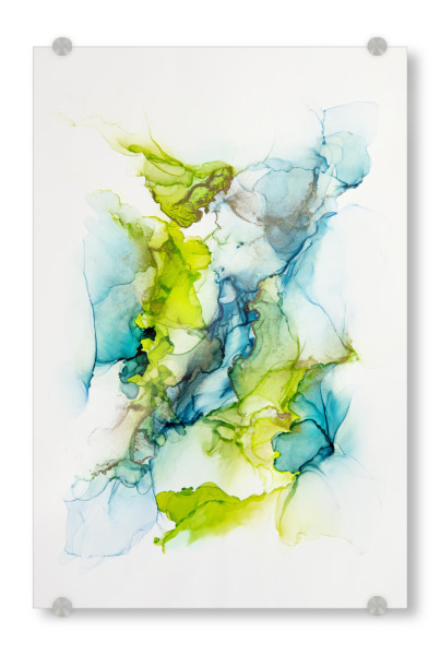 Acrylglasbild "Am Fluss der Zeit" artboxONE - Abstrakt