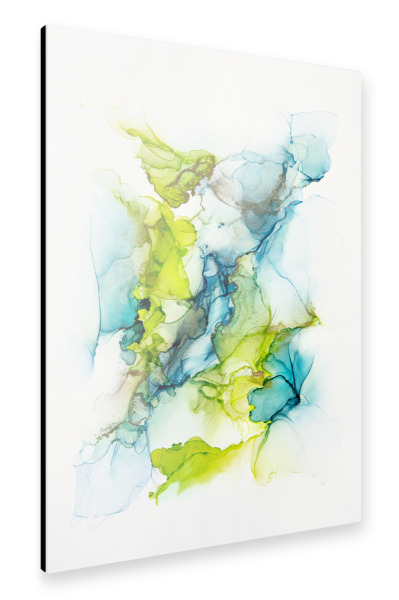 Alu-Dibond "Am Fluss der Zeit" 30x20 cm artboxONE