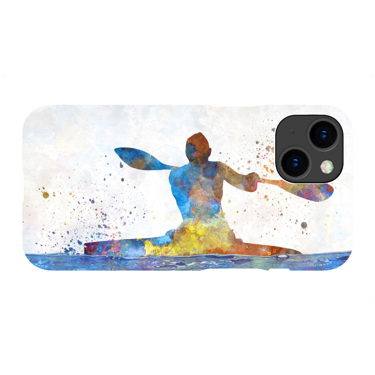 "Female kayak athletes competing-c"für iPhone - Premium-Case Handyhülle artboxONE