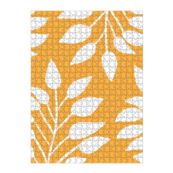 artboxONE Puzzle "Tropical yellow" artboxONE - Natur,Floral,Abstrakt