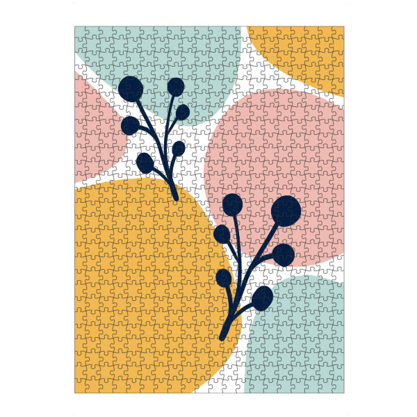artboxONE Puzzle "Kira blossom" artboxONE - Natur,Floral,Abstrakt,Geometrie