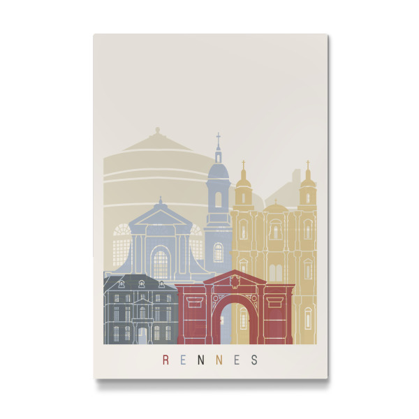 Galerie-Print "Rennes skyline" 30x20 cm artboxONE