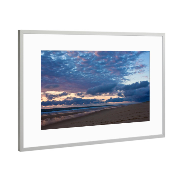 Poster mit Rahmen Silber "Himmel über dem Atlantik" artboxONE - Natur,Reise,Reise / Strand und Meer,Reise / Länder